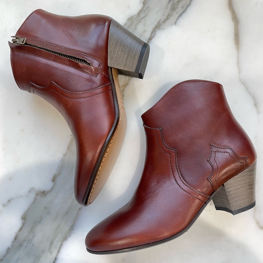 Isabel Marant Dicker Boots Cognac 36